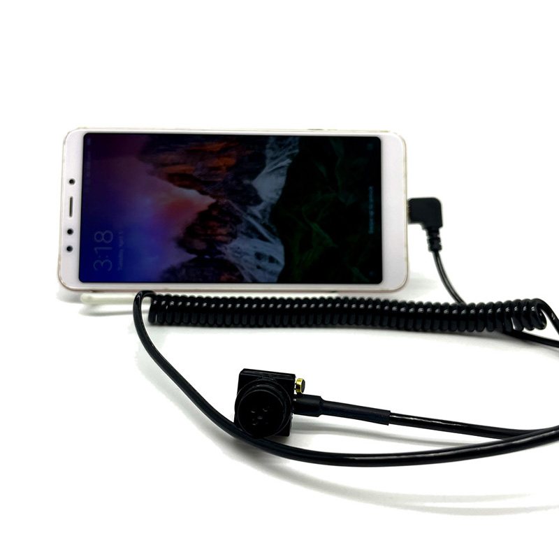 PVD-900BU Camera Connected to Smartphone