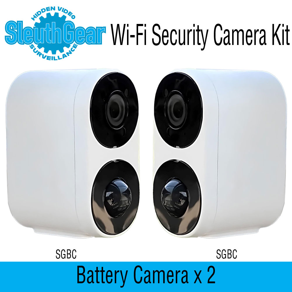 SG1020 Battery or Solar Camera 2 Pack