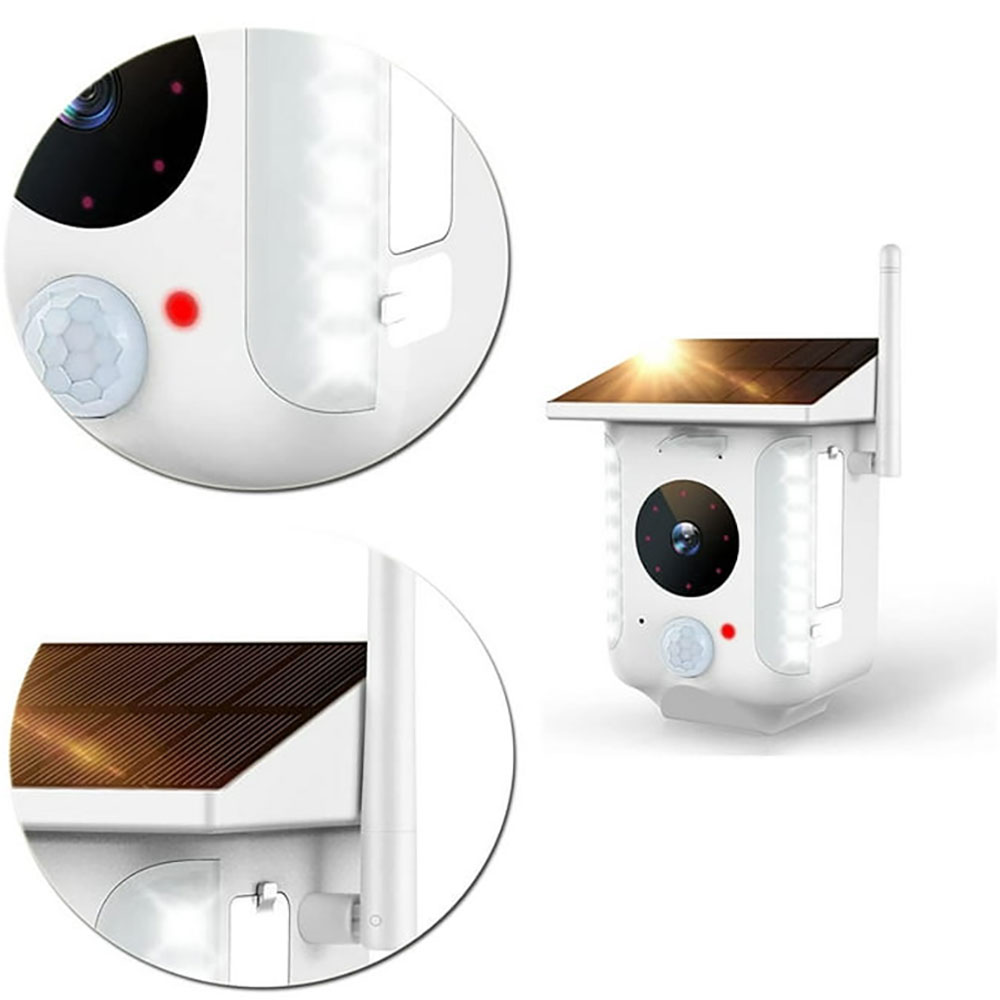 SG Home Low Power Solar Floodlight Camera