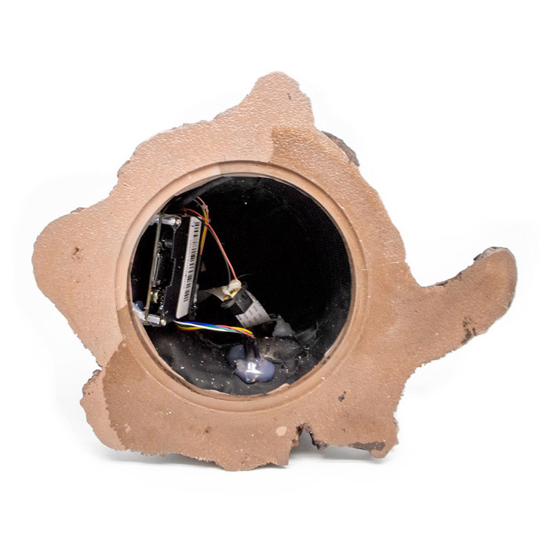 SGTS Tree Stump Camera Bottom View With Cover Removed