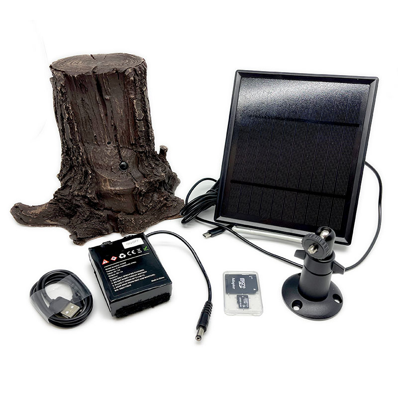 SG Xtreme Life Solar Landscape Tree Stump