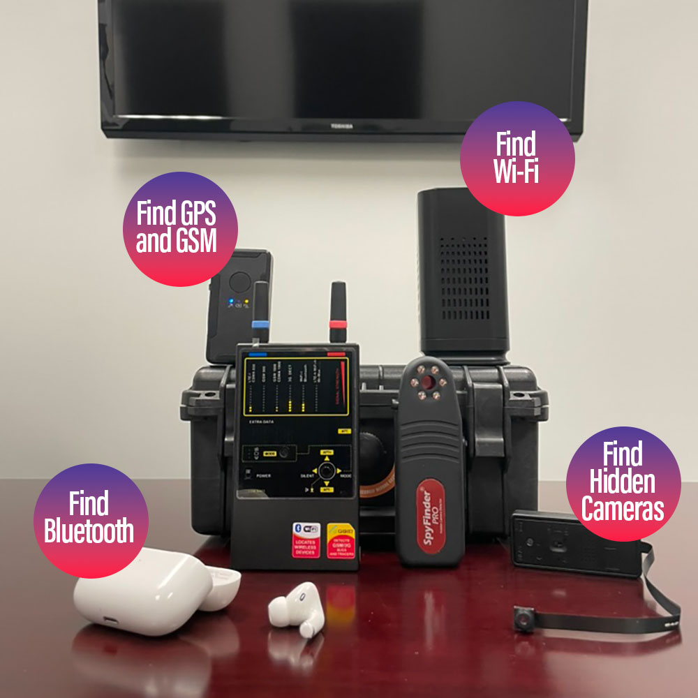 DD1207 Pro Multi-Channel Detector + Spy Finder