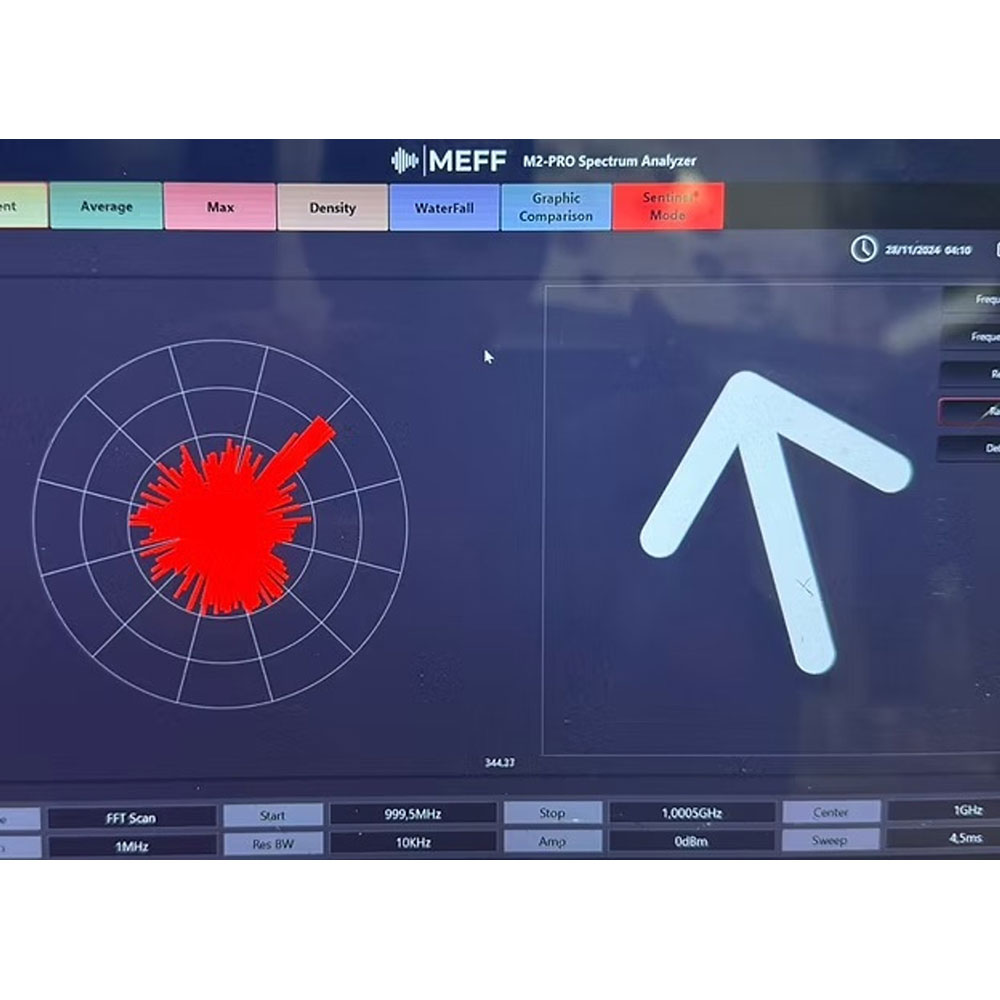 Spy-Max Elite Portable AI Spectrum Analyzer