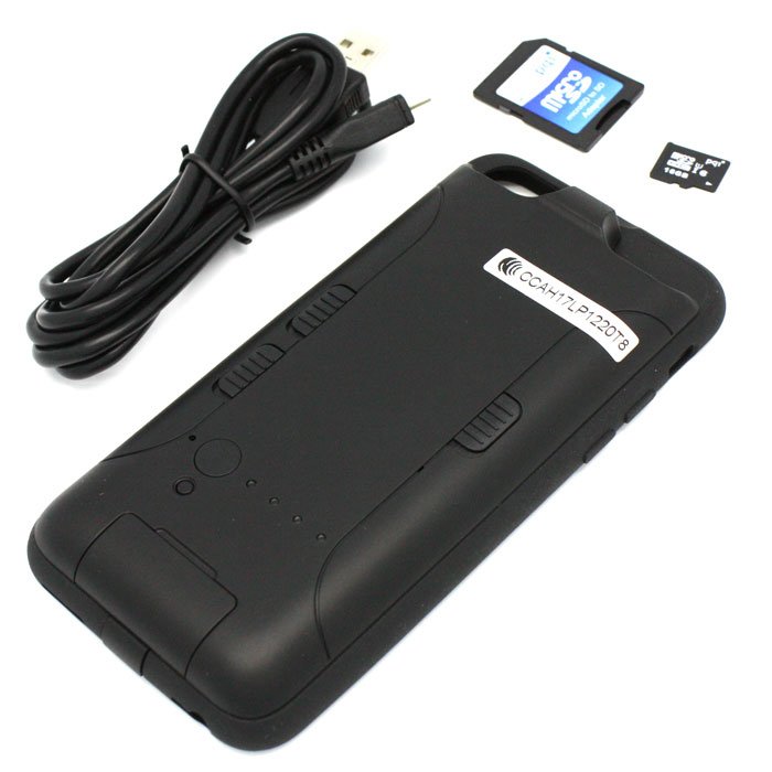 LawMate iPhone 6/7 Battery Case Hidden Camera