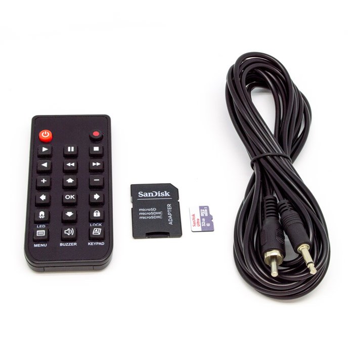 Zone Shield 4K Night Vision Clock Radio DVR